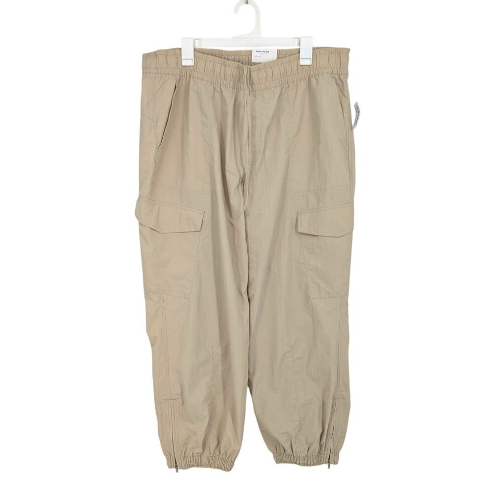 Old Navy Cargo Joggers High Rise Quick Dry Utility Gorpcore Outdoor Size XL